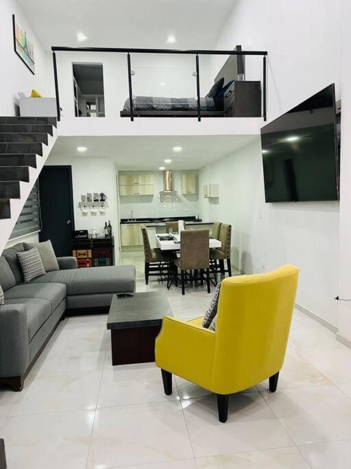 푸에블라 Loft Elegante A 5 Min De Lomas 아파트 외부 사진